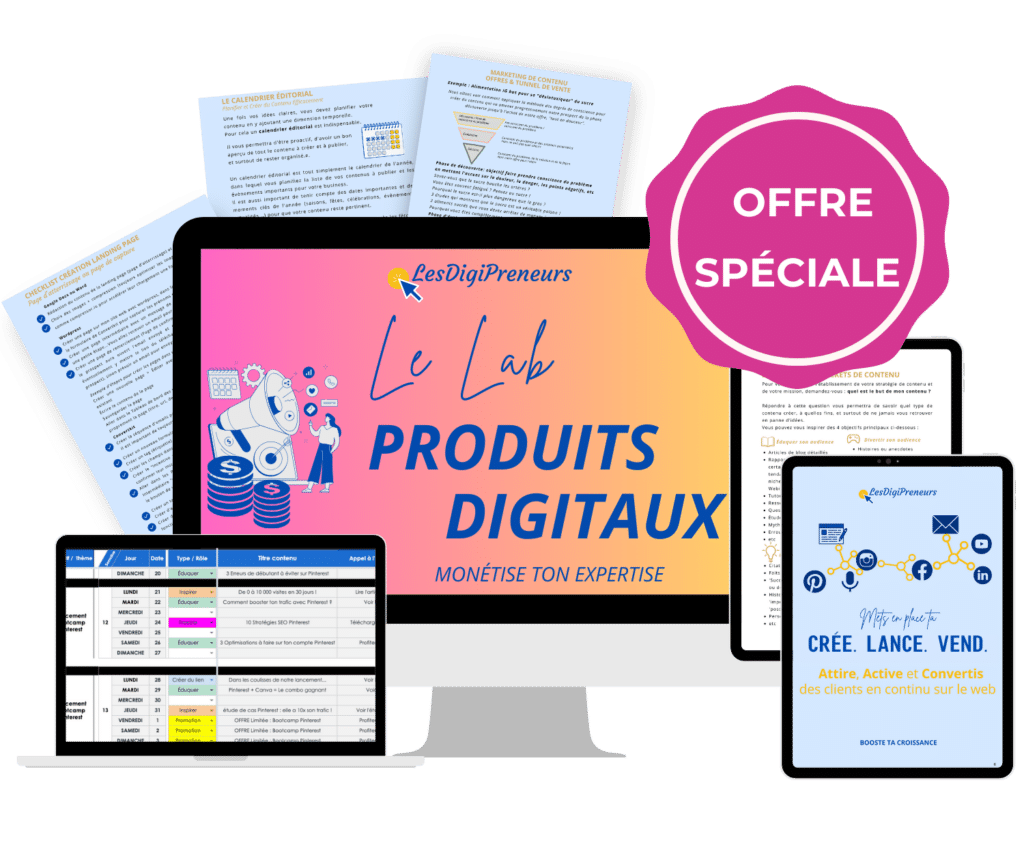 vendre des produits digitaux